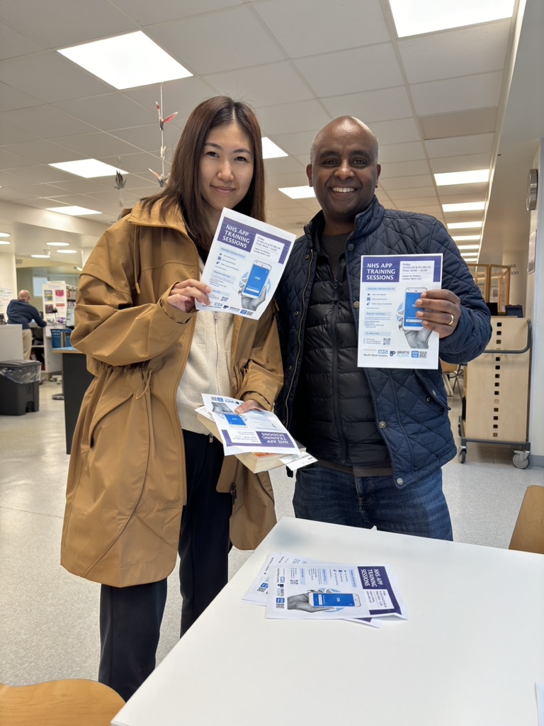 NHS App Training Pilot photo